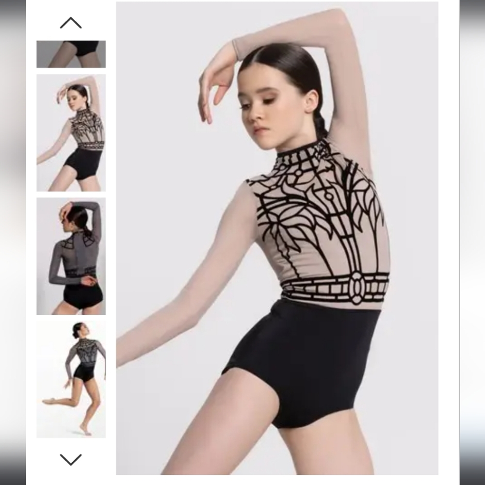 Weissman Connexion Elite Latte Leotard